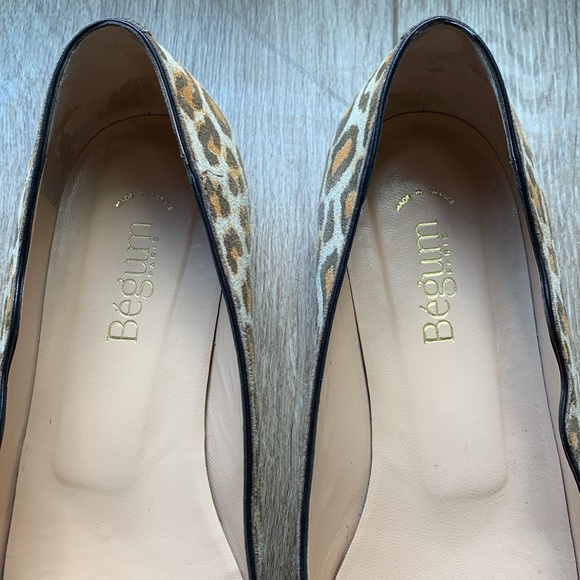 Begum Paris orsay ballet flat, leopard, size 7 - Picture 5 of 15
